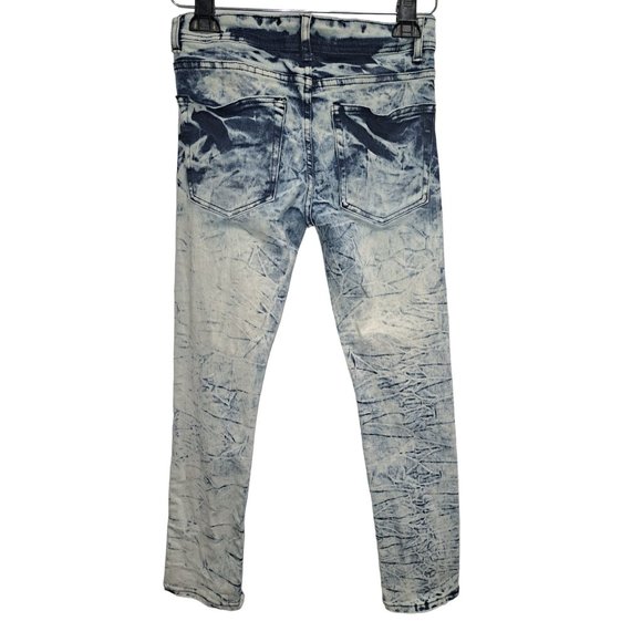 Road Narrows Size 16 Stone Wash Distressed Jeans - Picture 4 of 4